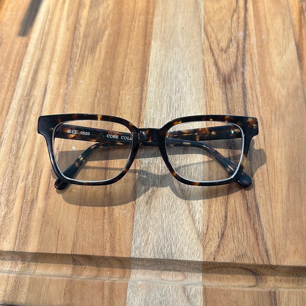 See Brand Tortoise Glasses